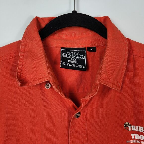 Tribute To Troops Vest Mens 2XL Motorcycle Punk Army Grunge Bikercore Distressed - Picture 3 of 15